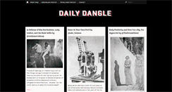 Desktop Screenshot of dailydangle.ca